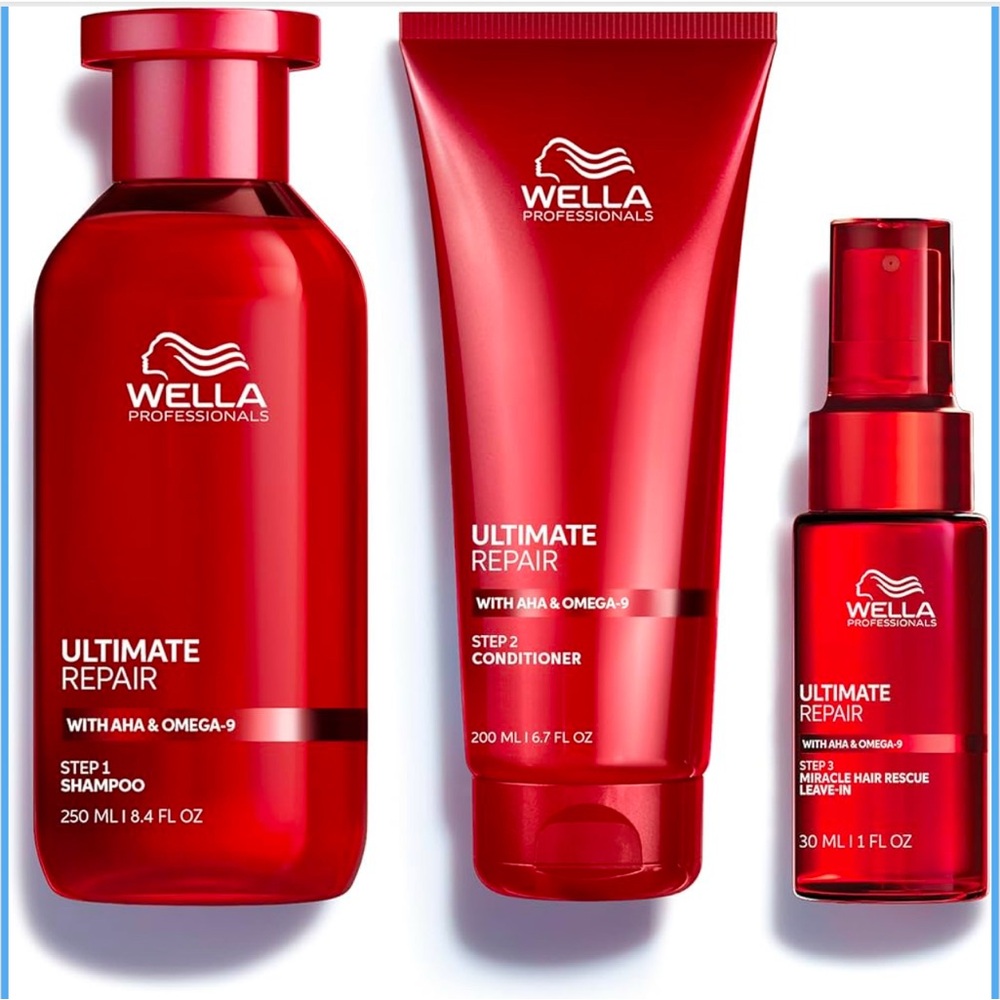 Wella Professionals Ultimate Repair Hair Care Set; NEW.